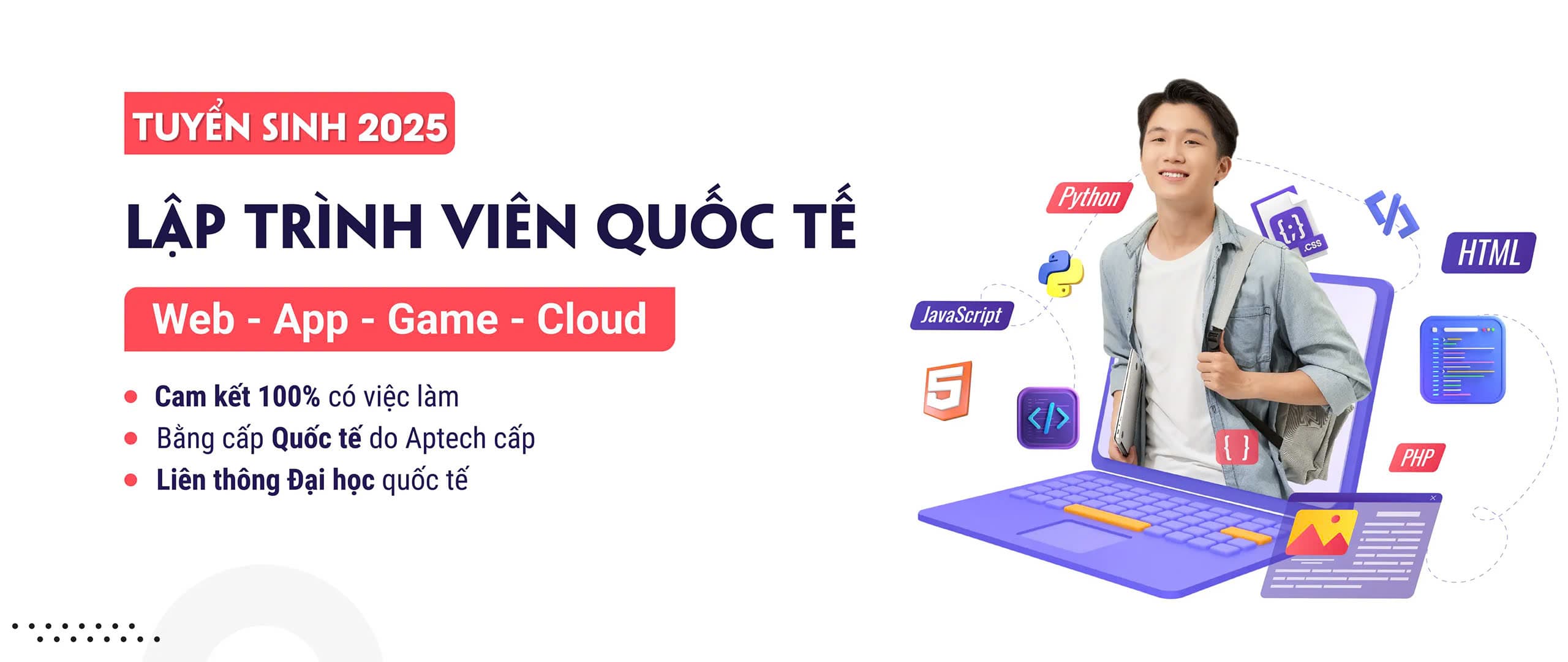tuyển sinh lập trình viên quốc tế, softech aptech